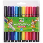 Набор фломастеров ЛЕНТА KIDS 10 цветов, 10шт