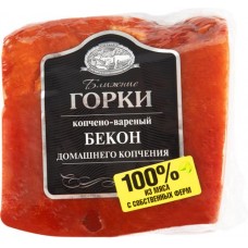 Бекон БЛИЖНИЕ ГОРКИ Домашнего копчения, 350г в магазинах Лента