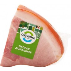 Окорок копчено-вареный ОКРАИНА Домашний, весовой в магазинах Лента
