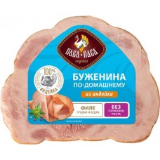 Буженина копчено-вареный из индейки ПАВА ПАВА По-домашнему, 300г в магазинах Лента