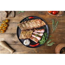 Ребрышки свиные копчено-вареные ЛЕНТА FRESH, весовые в магазинах Лента