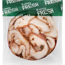 Сало копченое ЛЕНТА FRESH с чесноком в магазинах Лента
