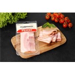 Грудинка копчено-вареная РЕМИТ Домашняя, нарезка, 150г Грудинка копчено-вареная РЕМИТ Домашняя, нарезка, 150г