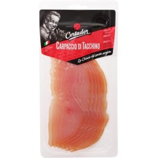 Филе грудки индейки сырокопченое CORTADOR Экстра, нарезка, 80г в магазинах Лента