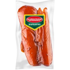 Карпаччо сырокопченое из мяса птицы ВЛМК Экстра, весовое в магазинах Лента