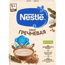 Каша гречневая NESTLE безмолочная гипоаллергенная, с 4 месяцев, 200г в магазинах Лента