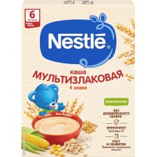 Каша мультизлаковая NESTLE безмолочная, с 6 месяцев, 200г в магазинах Лента