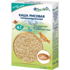 Каша рисовая FLEUR ALPINE безмолочная, с 4 месяцев, organic, 175г в магазинах Лента