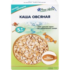Каша овсяная FLEUR ALPINE безмолочная, с 5 месяцев, 175г в магазинах Лента