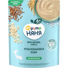 Каша мультизлаковая ФРУТОНЯНЯ безмолочная, с 6 месяцев, 200г в магазинах Лента