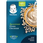Каша овсяная GERBER безмолочная, с 5 месяцев, 180г Каша овсяная GERBER безмолочная, с 5 месяцев, 180г