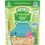Каша овсяная HEINZ Я пробую, молочная, с 5 месяцев, 180г Каша овсяная HEINZ Я пробую, молочная, с 5 месяцев, 180г