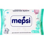 Бумага туалетная влажная для детей MEPSI, 72шт