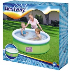Бассейн детский BESTWAY Splash and Play! 477л 152х38см, с надувным бортом, Арт. 57241 в магазинах Лента