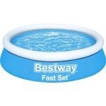 Бассейн надувной BESTWAY Fast Set 940л 183x183x51см, Арт. 57392 Бассейн надувной BESTWAY Fast Set 940л 183x183x51см, Арт. 57392