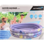Бассейн надувной детский ACTIWELL Lama 200л 122x30см, Арт. LAMA03 Бассейн надувной детский ACTIWELL Lama 200л 122x30см, Арт. LAMA03