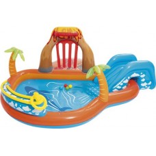 Игровой центр надувной BESTWAY Лавовая лагуна 265х265х104см, Арт. 53069 в магазинах Лента