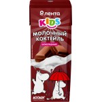 Коктейль молочный для питания детей ЛЕНТА KIDS Муми-тролли Шоколад 3,2%, без змж, 200г Коктейль молочный для питания детей ЛЕНТА KIDS Муми-тролли Шоколад 3,2%, без змж, 200г