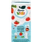 Коктейль молочный ФРУТОНЯНЯ Kids Клубника 2,8%, 200мл Коктейль молочный ФРУТОНЯНЯ Kids Клубника 2,8%, 200мл