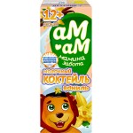 Коктейль молочный АМ-АМ МАМИНА ЗАБОТА с ванилью 2,5%, без змж, 205г Коктейль молочный АМ-АМ МАМИНА ЗАБОТА с ванилью 2,5%, без змж, 205г