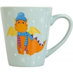 Кружка HOMECLUB Дракон, фарфор, 330мл, в ассортименте, Арт. CH-cs1