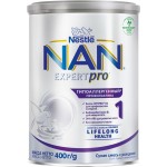 Смесь молочная NAN 1 гипоаллергенная с пробиотиками, с 0 месяцев, 400г Смесь молочная NAN 1 гипоаллергенная с пробиотиками, с 0 месяцев, 400г