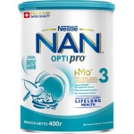 Молочко детское для роста, иммунитета и развития мозга NAN 3 Optipro, с 12 месяцев, 400г