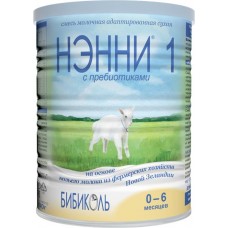 Смесь молочная НЭННИ 1 адаптированная на основе козьего молока с пребиотиком, с рождения, 400г в магазинах Лента