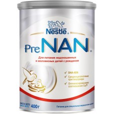 Смесь молочная Pre NAN для недоношенных и маловесных детей, с 0 месяцев, 400г в магазинах Лента