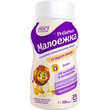 Продукт пищевой для диетического лечебного питания детей PEDIASURE Малоежка со вкусом ванили, с 1 года, 200мл в магазинах Лента