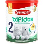 Смесь молочная SEMPER Bifidus 2, с 6 месяцев, 400г