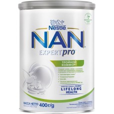 Смесь молочная NAN 1 Тройной комфорт, с 0 месяцев, 400г в магазинах Лента