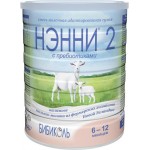 Смесь НЭННИ 2 на основе козьего молока, с 6 месяцев, 800г