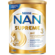 Смесь молочная NAN 3 Supreme, с 12 месяцев, 400г в магазинах Лента