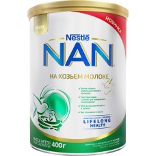 Смесь NAN на козьем молоке, с 0 месяцев, 400г в магазинах Лента