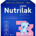Напиток молочный NUTRILAK Premium 3, с 12 месяцев, 900г