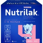 Напиток молочный NUTRILAK Premium 4, с 18 месяцев, 900г