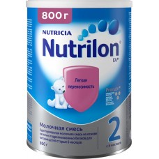 Смесь молочная NUTRILON ГА 2, с 6 месяцев, 800г в магазинах Лента