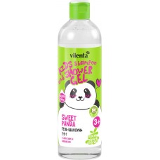 Шампунь-гель детский VILENTA Animal Line Sweet Panda 2в1 с арбузом и ананасом, с 3 лет, 400мл в магазинах Лента Шампунь-гель детский VILENTA Animal Line Sweet Panda 2в1 с арбузом и ананасом, с 3 лет, 400мл в магазинах Лента