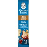 Батончик фруктово-злаковый GERBER Банан и вишня, c 12 месяцев, 25г Батончик фруктово-злаковый GERBER Банан и вишня, c 12 месяцев, 25г