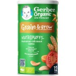 Снеки пшенично-овсяные GERBER Organic томат и морковь, 35г Снеки пшенично-овсяные GERBER Organic томат и морковь, 35г