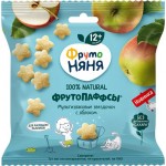 Паффсы мультизлаковые ФРУТОНЯНЯ Звездочки с яблоком, с 12 месяцев, 21г Паффсы мультизлаковые ФРУТОНЯНЯ Звездочки с яблоком, с 12 месяцев, 21г