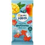 Кусочки фруктово-ягодные ФРУТОНЯНЯ Фрутопазлы, яблоко и манго, с 12 месяцев, 20г Кусочки фруктово-ягодные ФРУТОНЯНЯ Фрутопазлы, яблоко и манго, с 12 месяцев, 20г