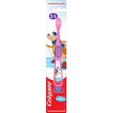 Зубная щетка детская COLGATE ультрамягкая, 2–5 лет в магазинах Лента