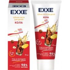 Зубная паста EXXE Кола с кальцием 6+, 75мл в магазинах Лента
