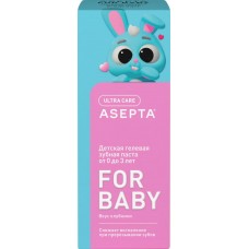Паста зубная детская АСЕПТА BABY 0–3 лет, 50мл в магазинах Лента
