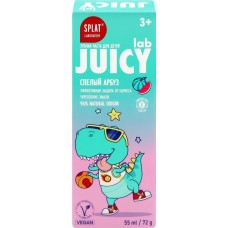 Зубная паста детская SPLAT Juicy Lab со фтором, со вкусом арбуз, с 3 лет, 55мл в магазинах Лента Зубная паста детская SPLAT Juicy Lab со фтором, со вкусом арбуз, с 3 лет, 55мл в магазинах Лента