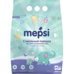 Стиральный порошок для детского белья MEPSI на основе натурального мыла, 4кг