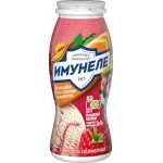 Напиток кисломолочный ИМУНЕЛЕ For Kids Малиновый пломбир 1,5%, без змж, 100г