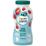 Йогурт питьевой ФРУТОНЯНЯ Малина для детского питания 2,5%, без змж, 200мл Йогурт питьевой ФРУТОНЯНЯ Малина для детского питания 2,5%, без змж, 200мл